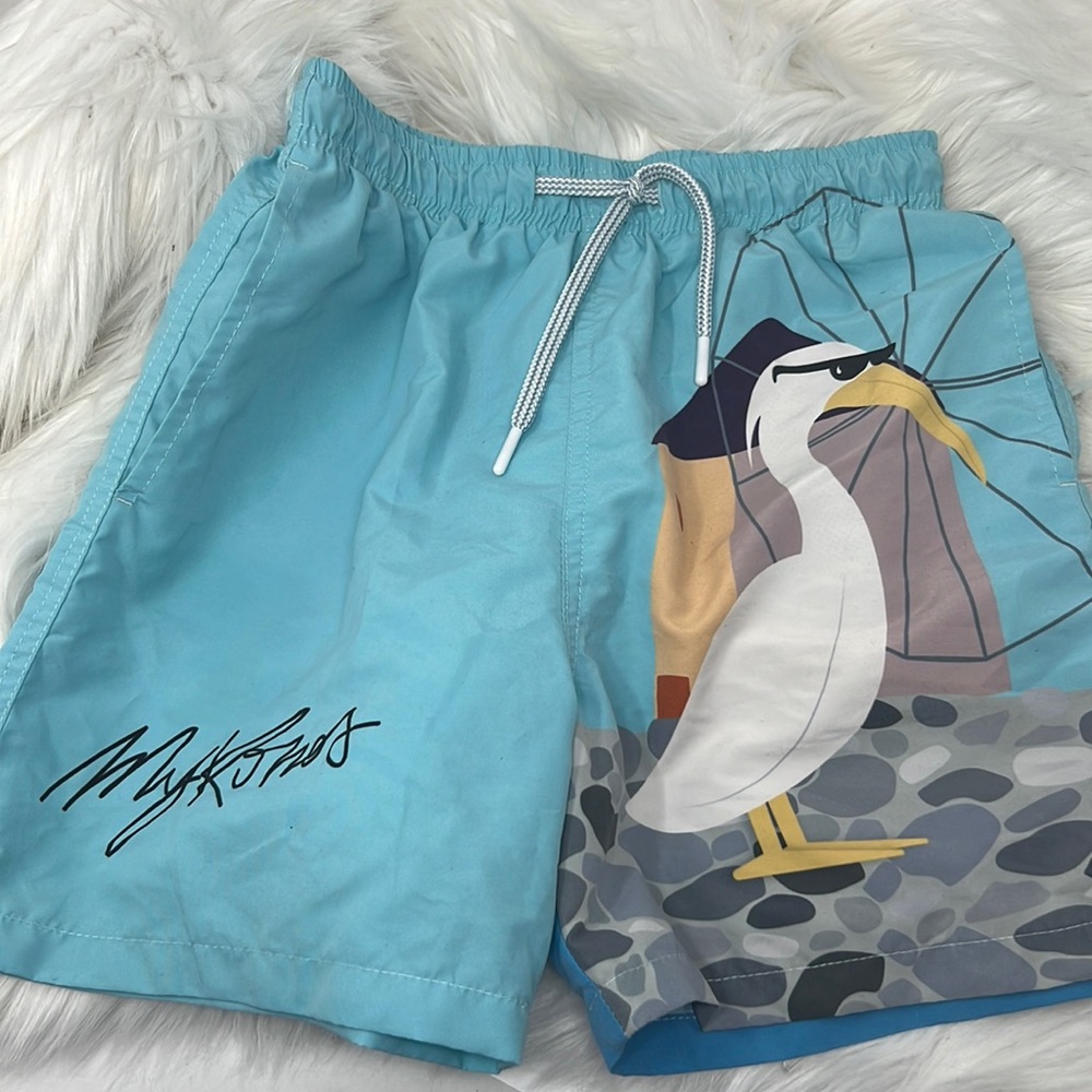 mykonos limited edition Swim Trunk kid's collection Size 10/12 Made In a Italy